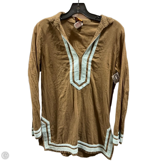 Tunic Designer By Tory Burch In Blue & Brown, Size: Osfm