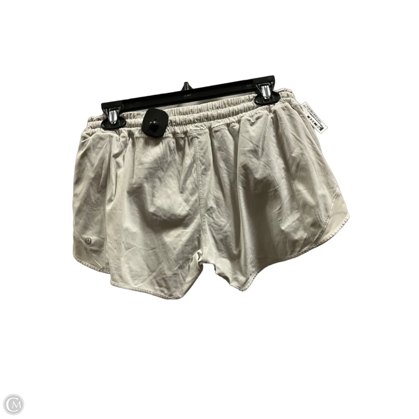 Athletic Shorts By Lululemon In Grey, Size: 8