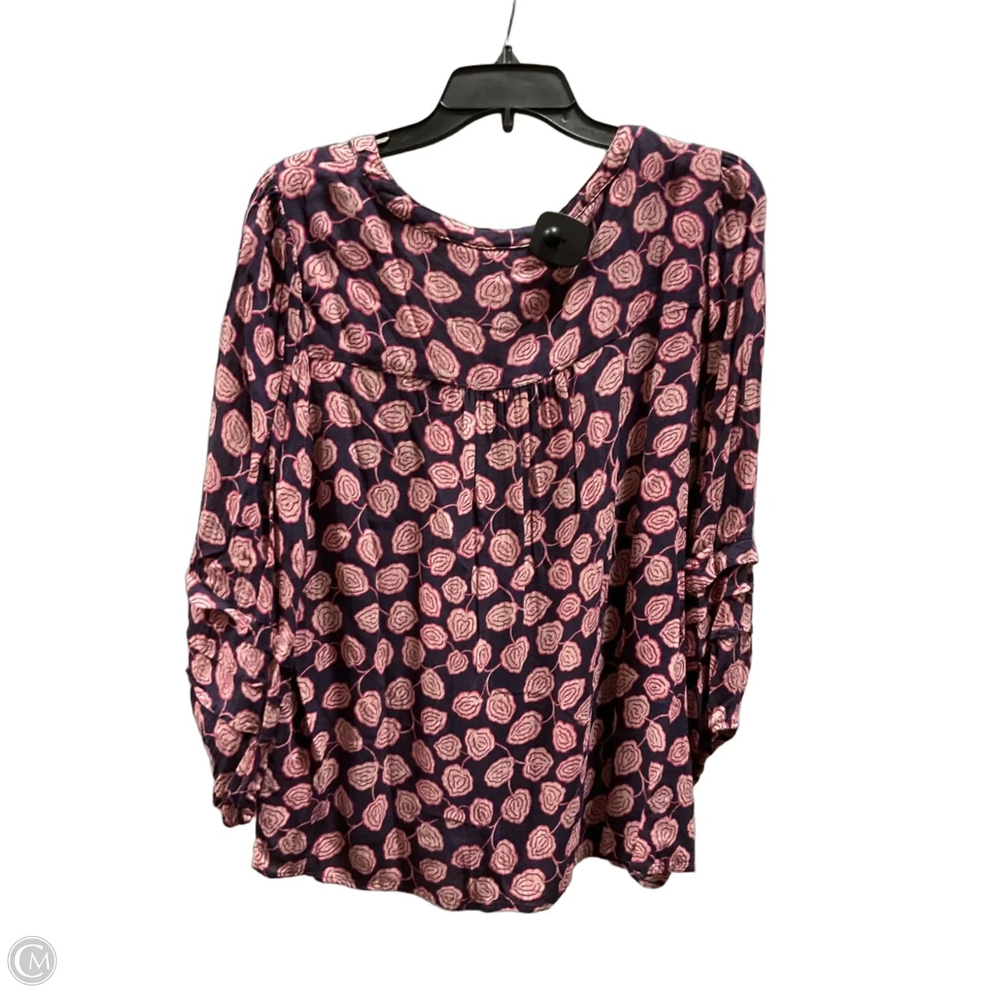 Top Long Sleeve By Maeve In Floral Print, Size: Xl