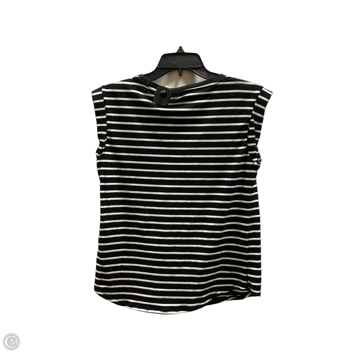 Top Sleeveless By White House Black Market In Striped Pattern, Size: S