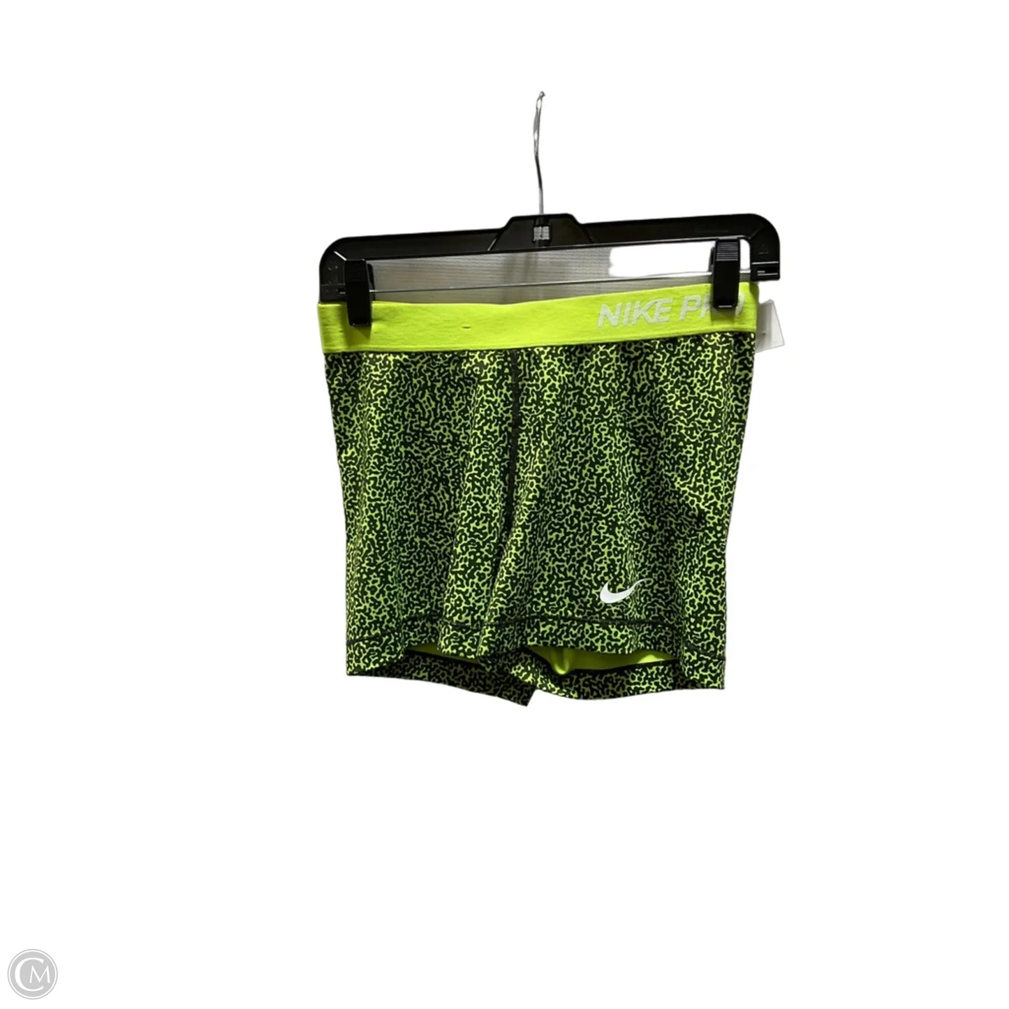 Athletic Shorts By Nike In Yellow, Size: L