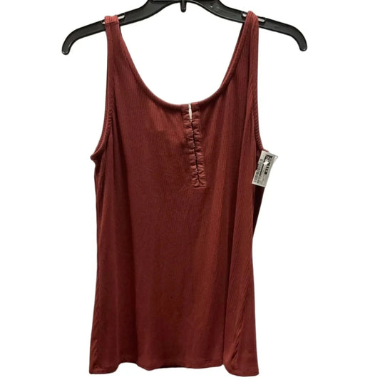 Top Sleeveless By Torrid In Red, Size: 2x