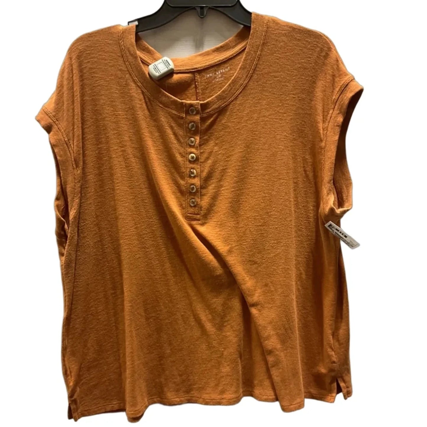 Top Sleeveless By Lane Bryant In Orange, Size: Xxl