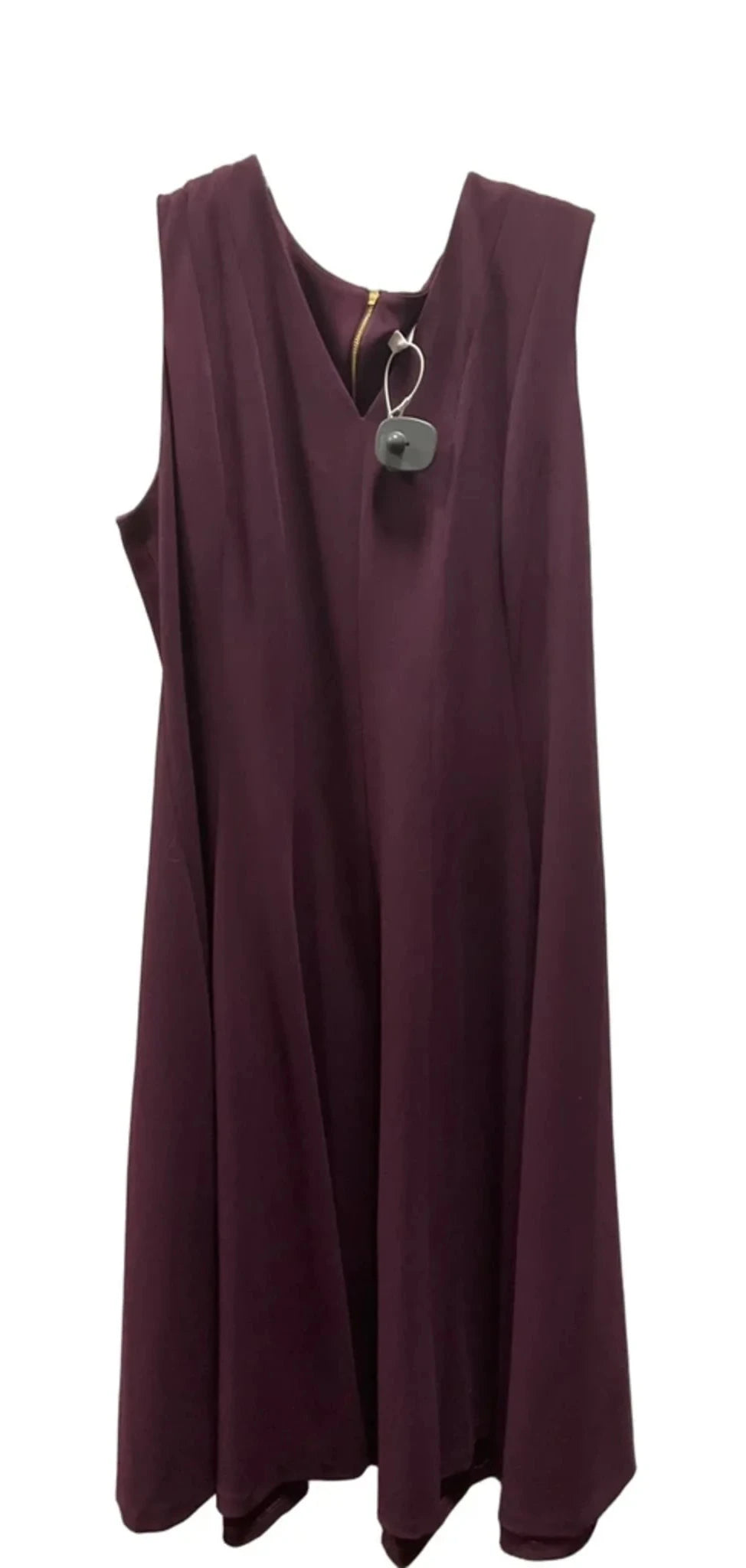 Dress Party Midi By Calvin Klein In Purple, Size: 18