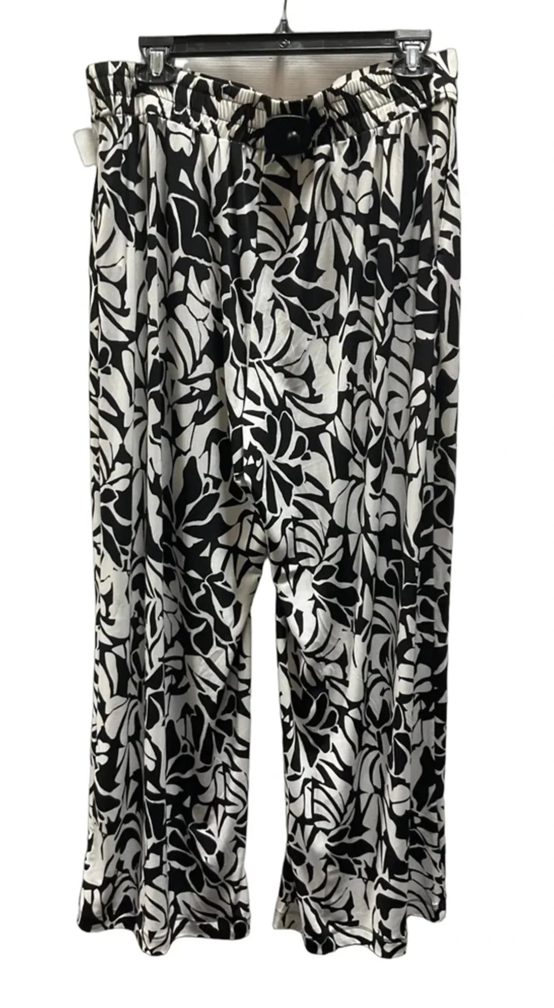 Pants Lounge By Three Dots In Black & White, Size: L
