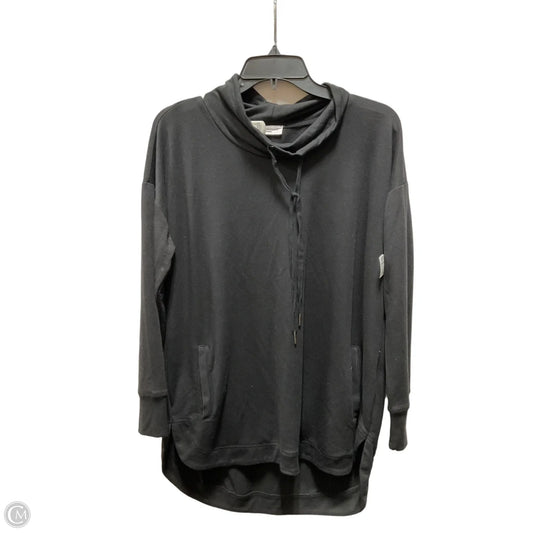 Athletic Top Long Sleeve Crewneck By West Bound In Black, Size: M
