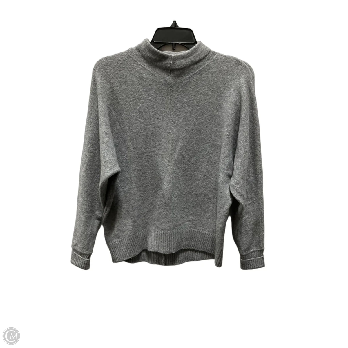 Top Long Sleeve By Loft In Grey, Size: Xs