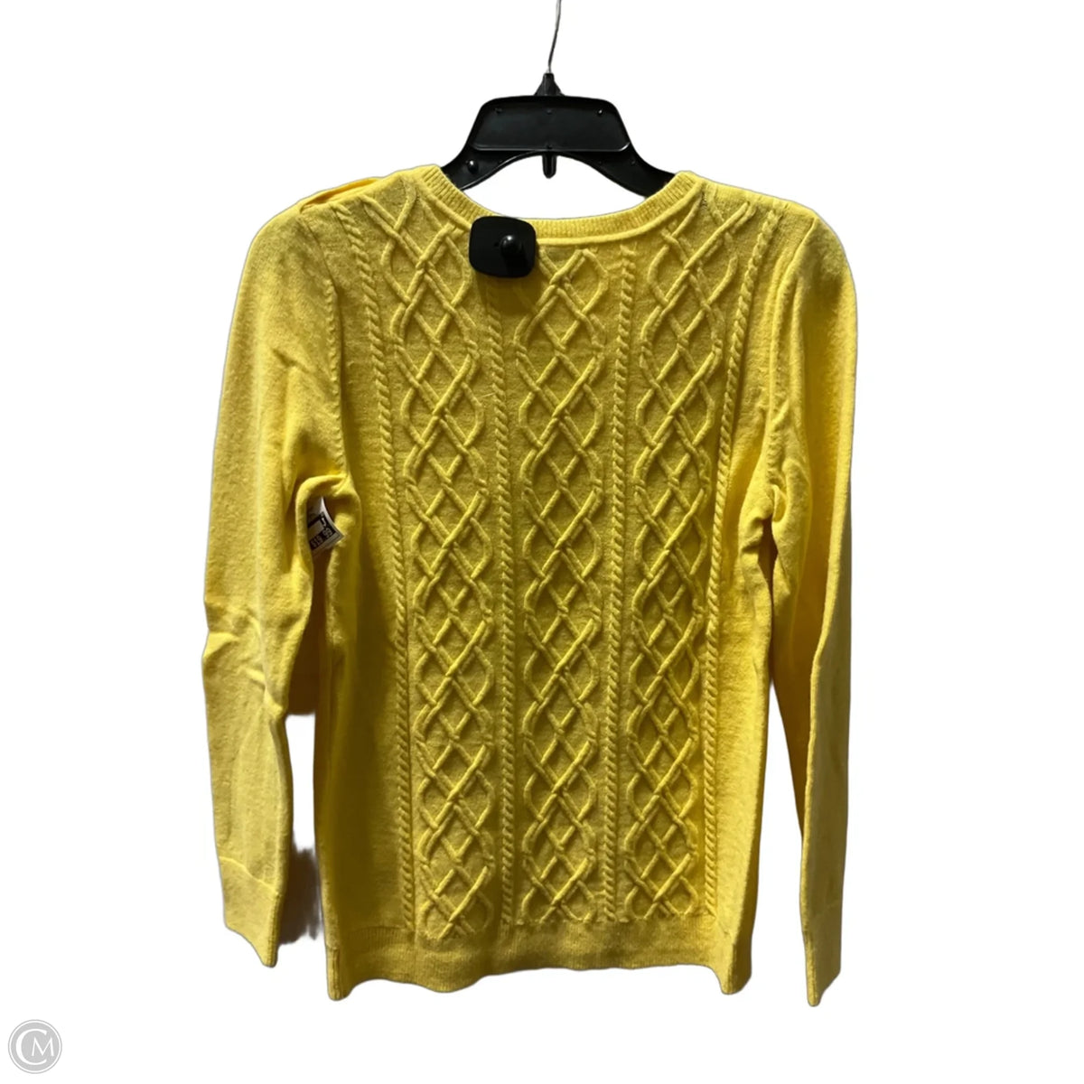 Sweater By Talbots In Yellow, Size: M