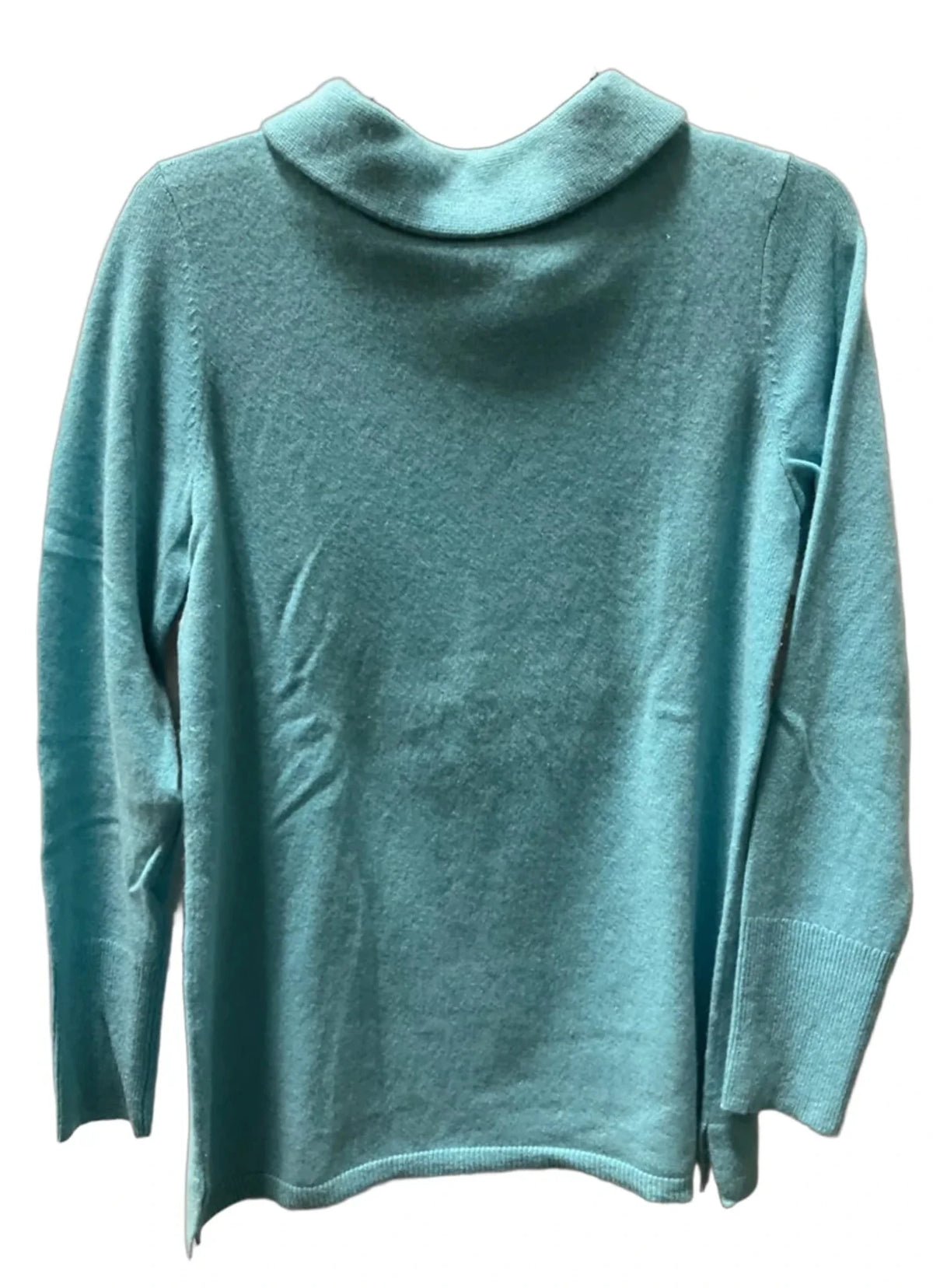 Sweater Cashmere By Talbots In Teal, Size: S