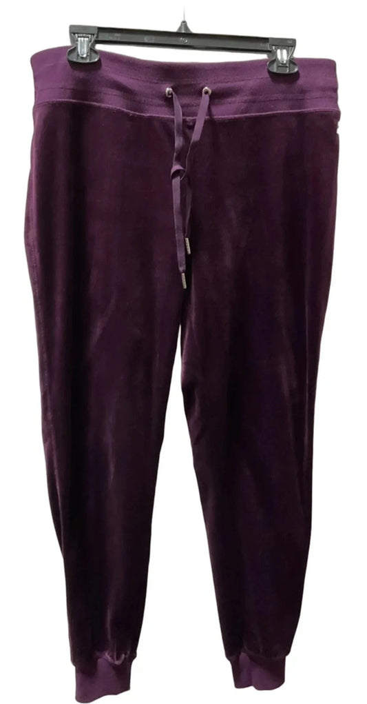 Athletic Pants By Calvin Klein In Purple, Size: M
