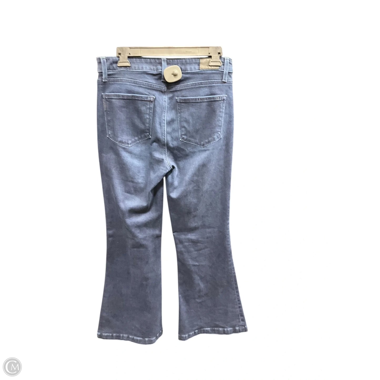 Jeans Flared By Paige In Blue, Size: 10