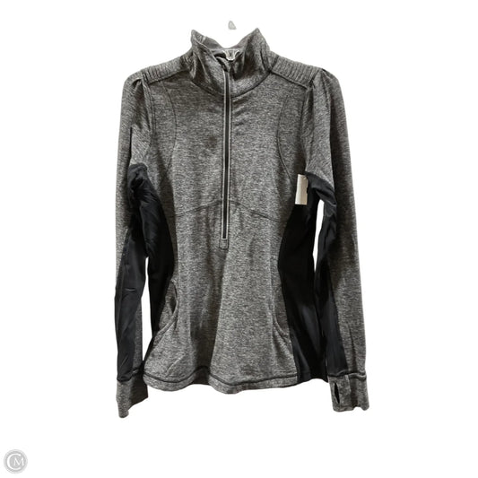 Athletic Jacket By Lululemon In Grey, Size: Xl