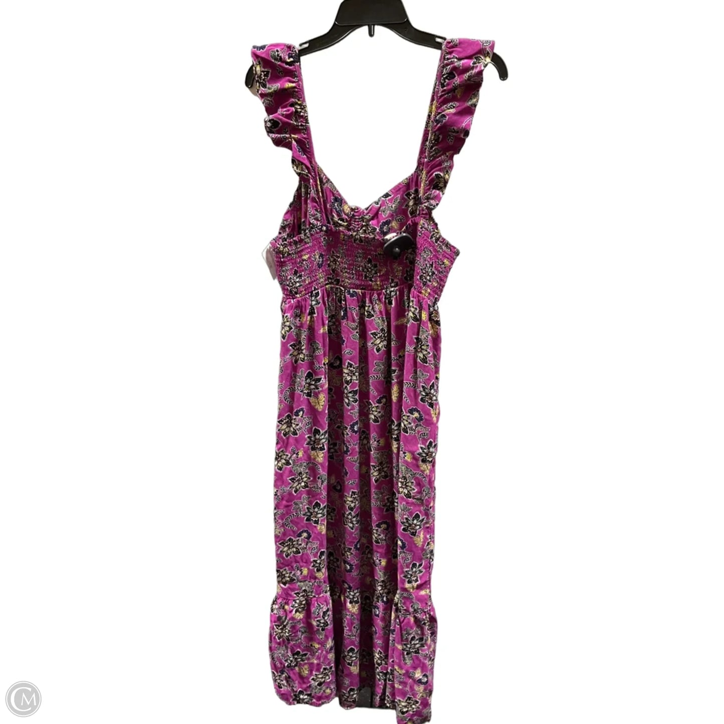 Dress Casual Maxi By Loft In Purple, Size: L