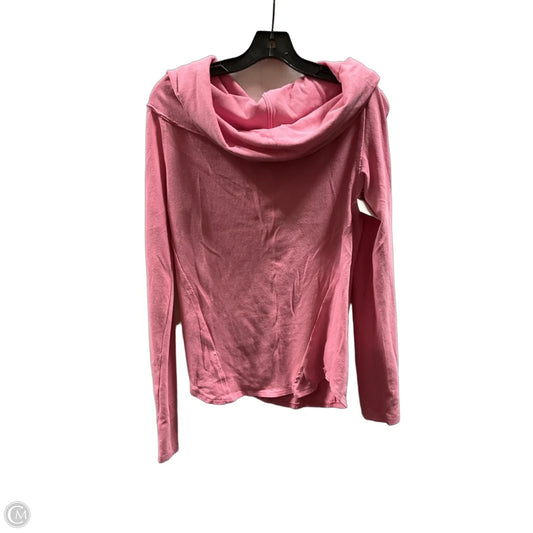 Top Long Sleeve By Free People In Pink, Size: Xl