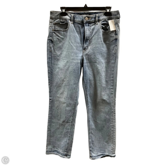 Jeans Straight By Express In Blue, Size: 12