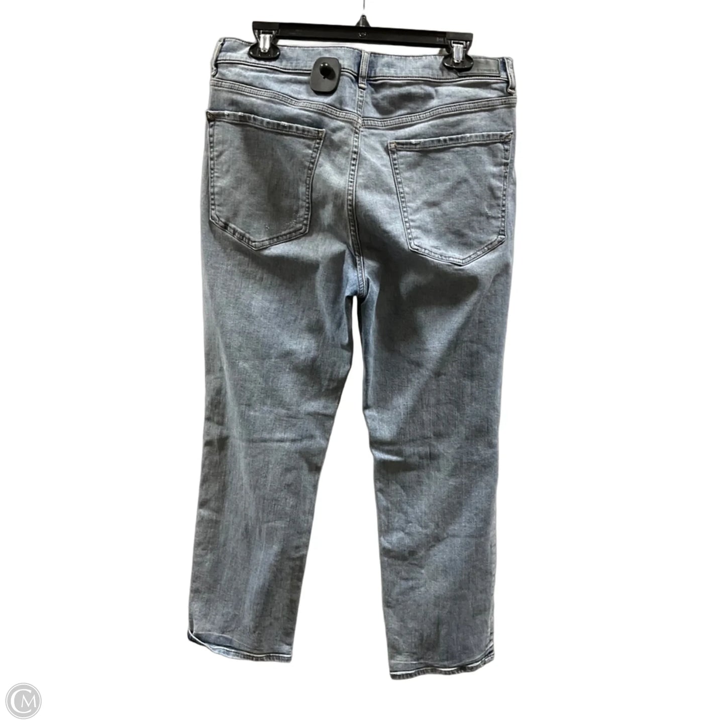 Jeans Straight By Express In Blue, Size: 12