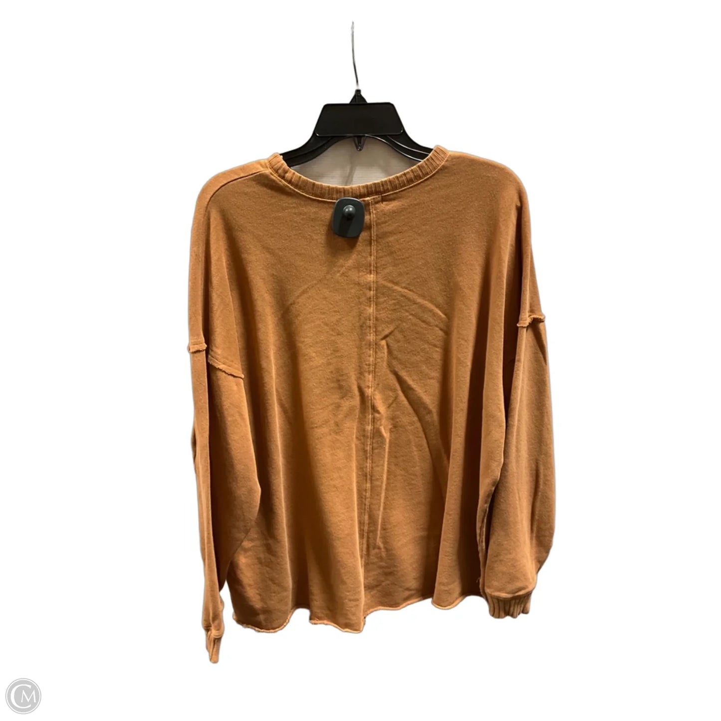 Sweatshirt Crewneck By Bke In Orange, Size: L