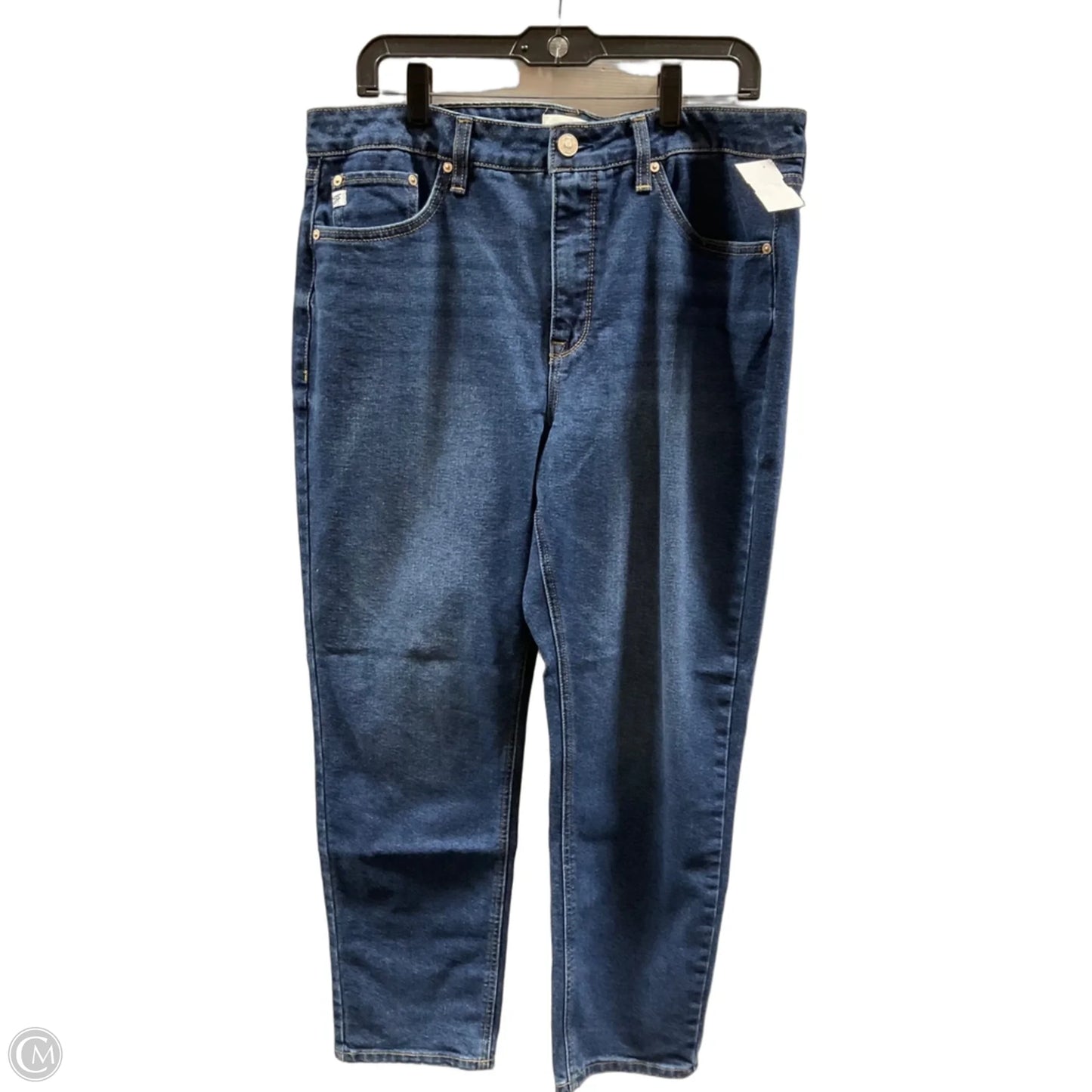 Jeans Straight By Seven 7 In Blue, Size: 14