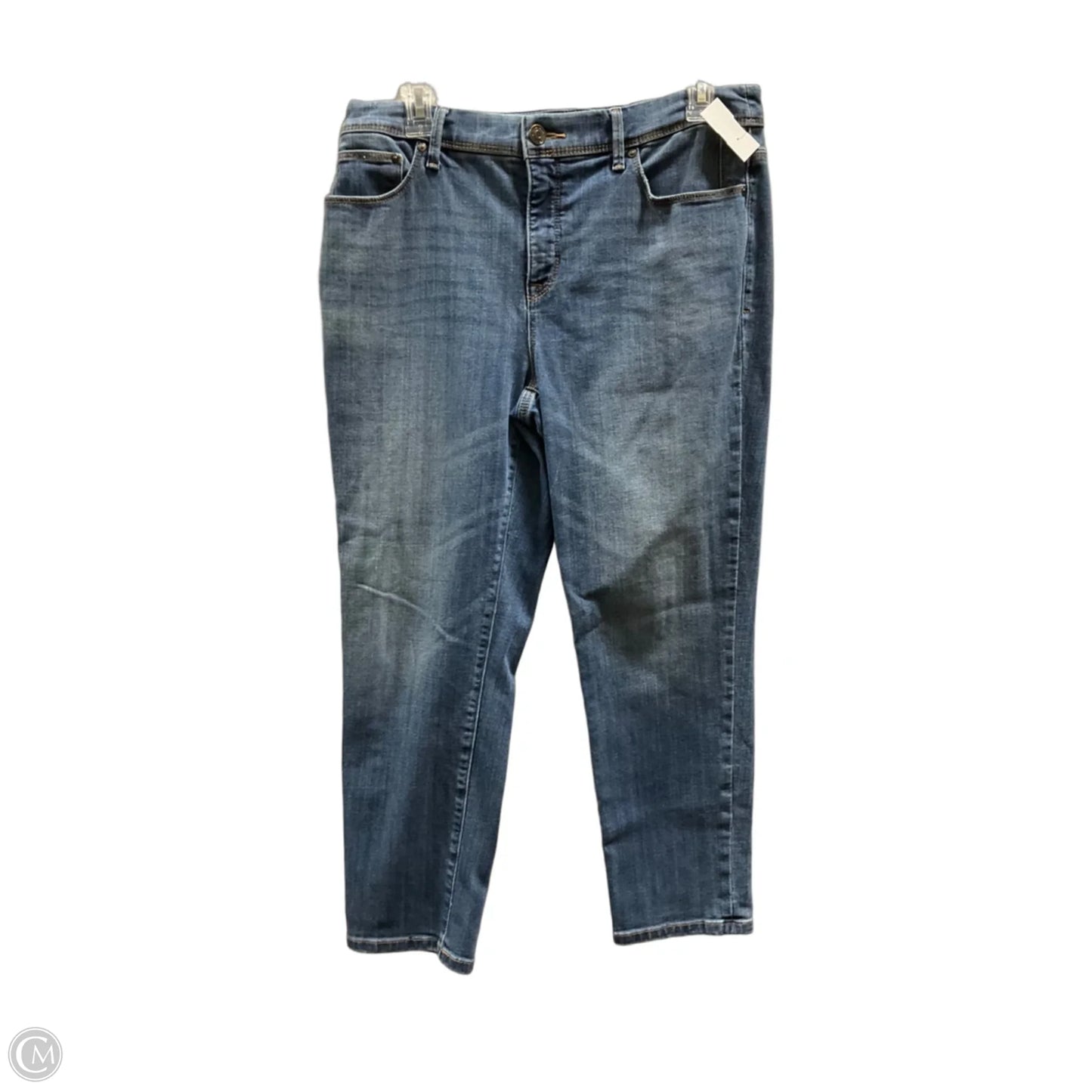 Capris By Chicos In Blue, Size: 6
