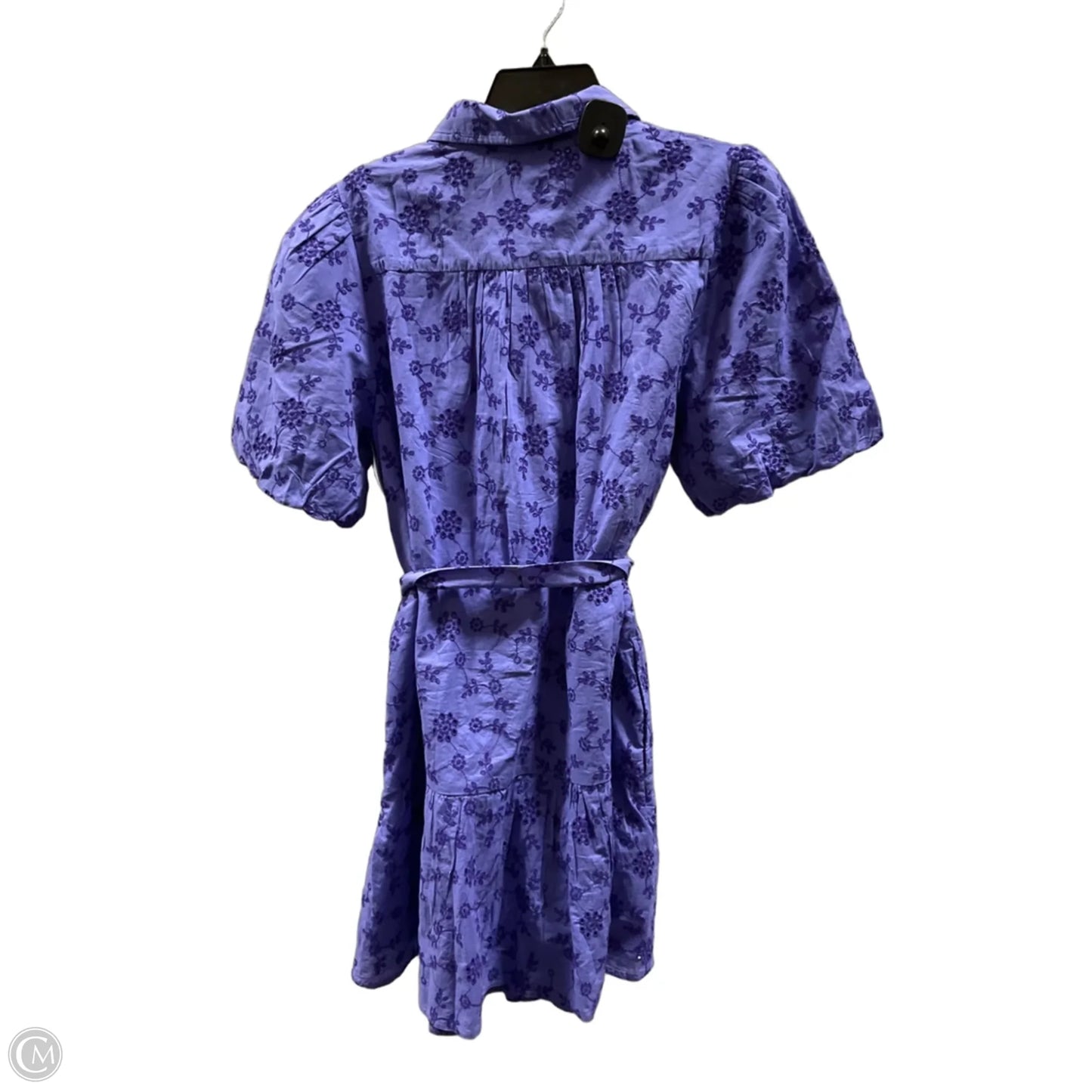 Dress Casual Midi By Lands End In Purple, Size: M