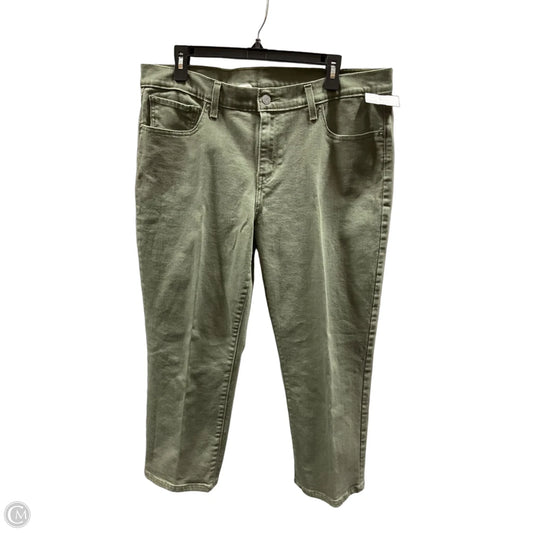 Capris By Levis In Green, Size: 10