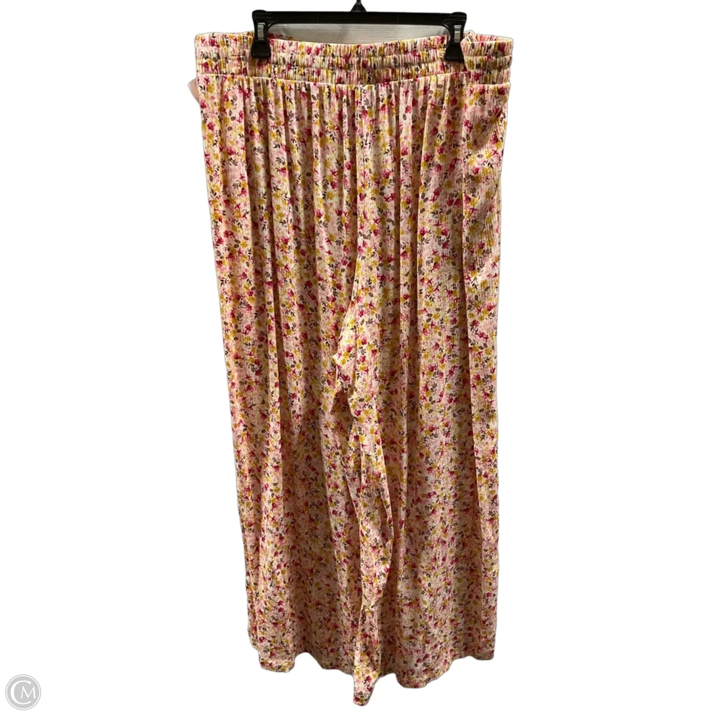 Pants Wide Leg By Torrid In Floral Print, Size: Xl