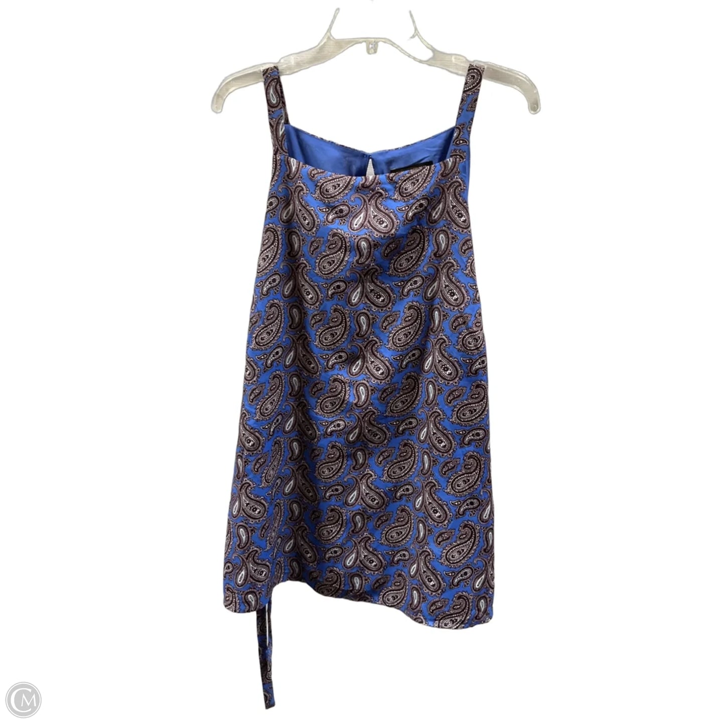 Top Sleeveless By Banana Republic In Paisley Print, Size: Xl