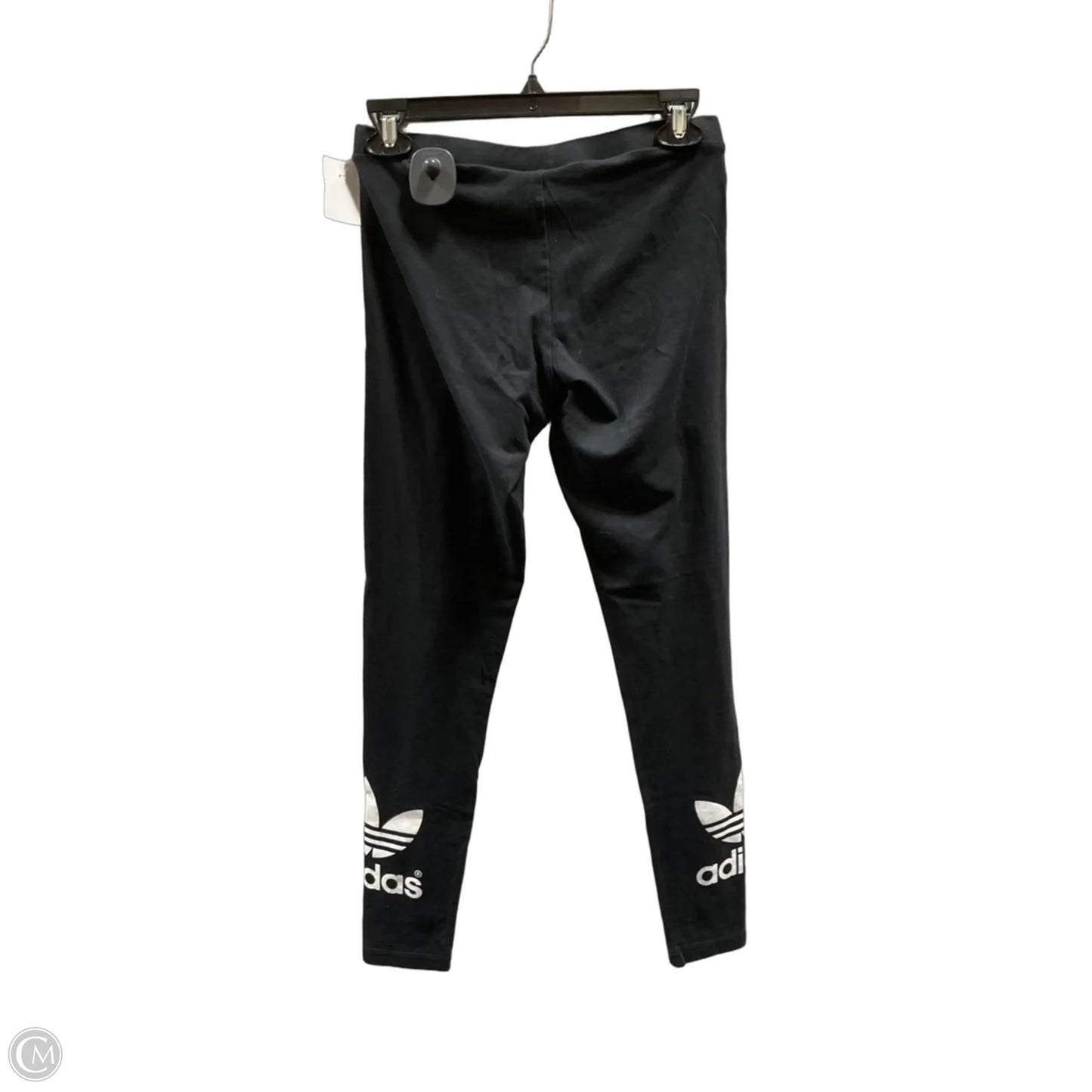 Athletic Leggings By Adidas In Black, Size: S