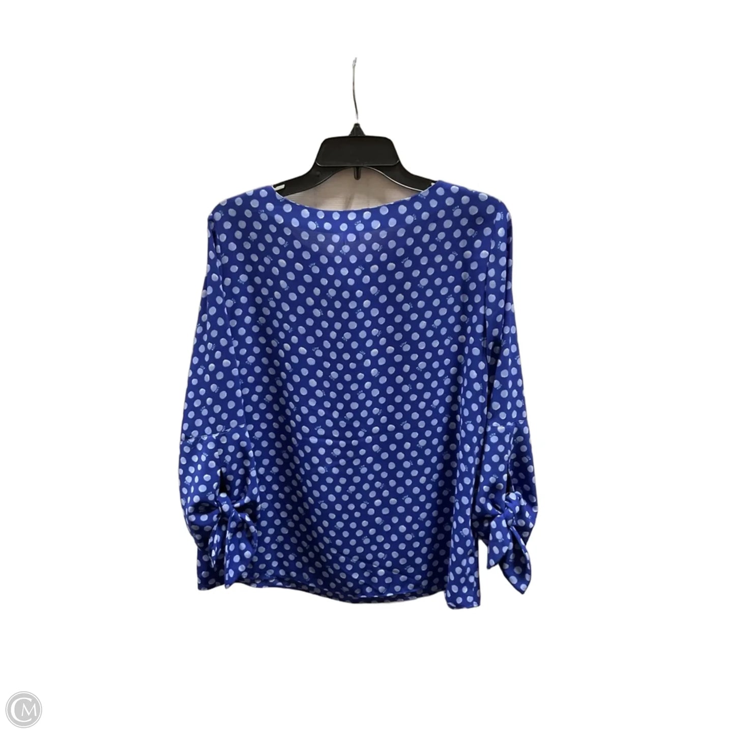 Top Long Sleeve By Lilly Pulitzer In Blue, Size: M