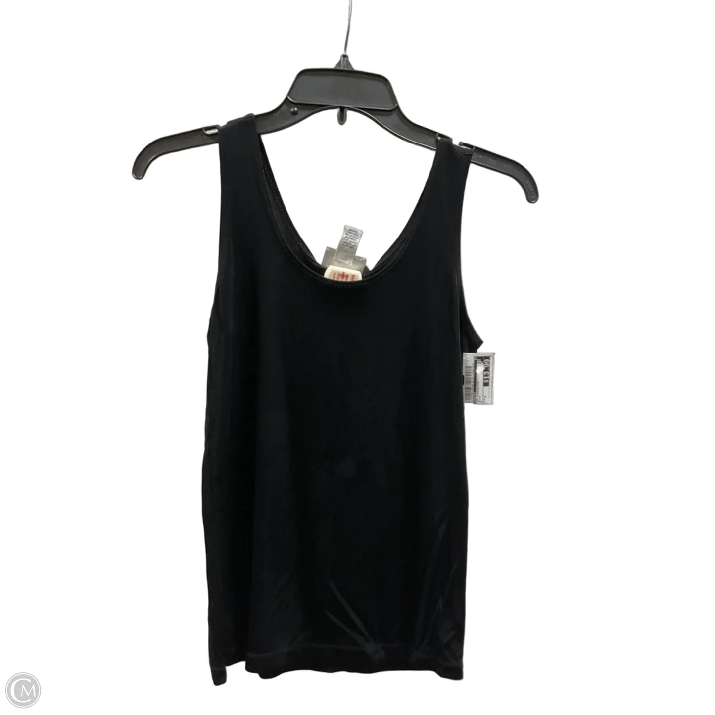Top Sleeveless By Chicos In Black, Size: S