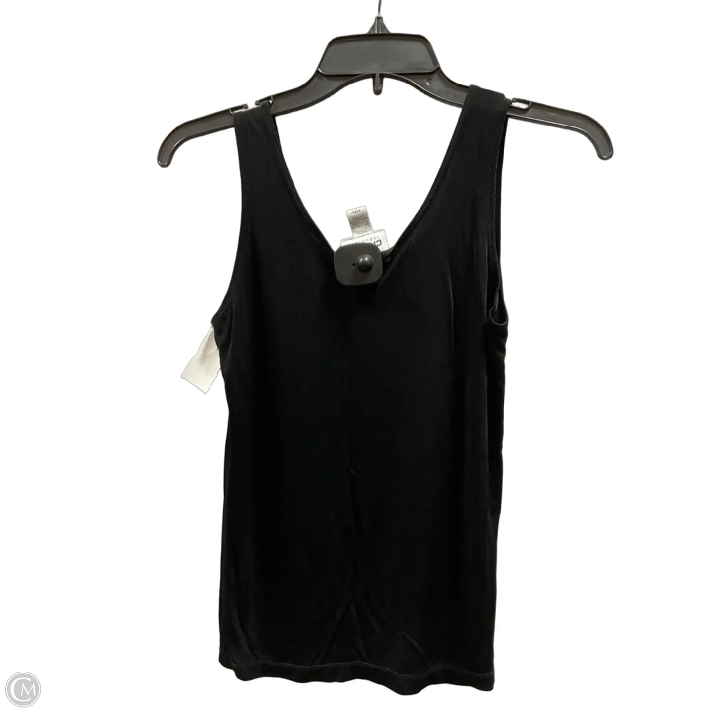 Top Sleeveless By Chicos In Black, Size: S
