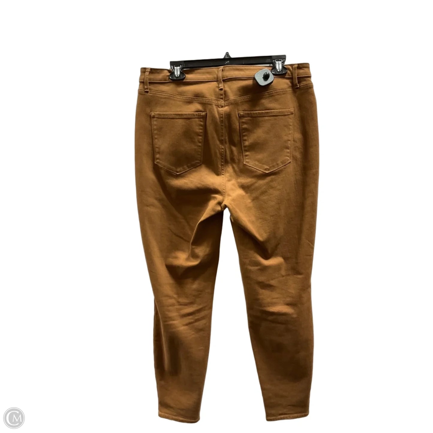 Jeans Skinny By Talbots In Brown, Size: 14
