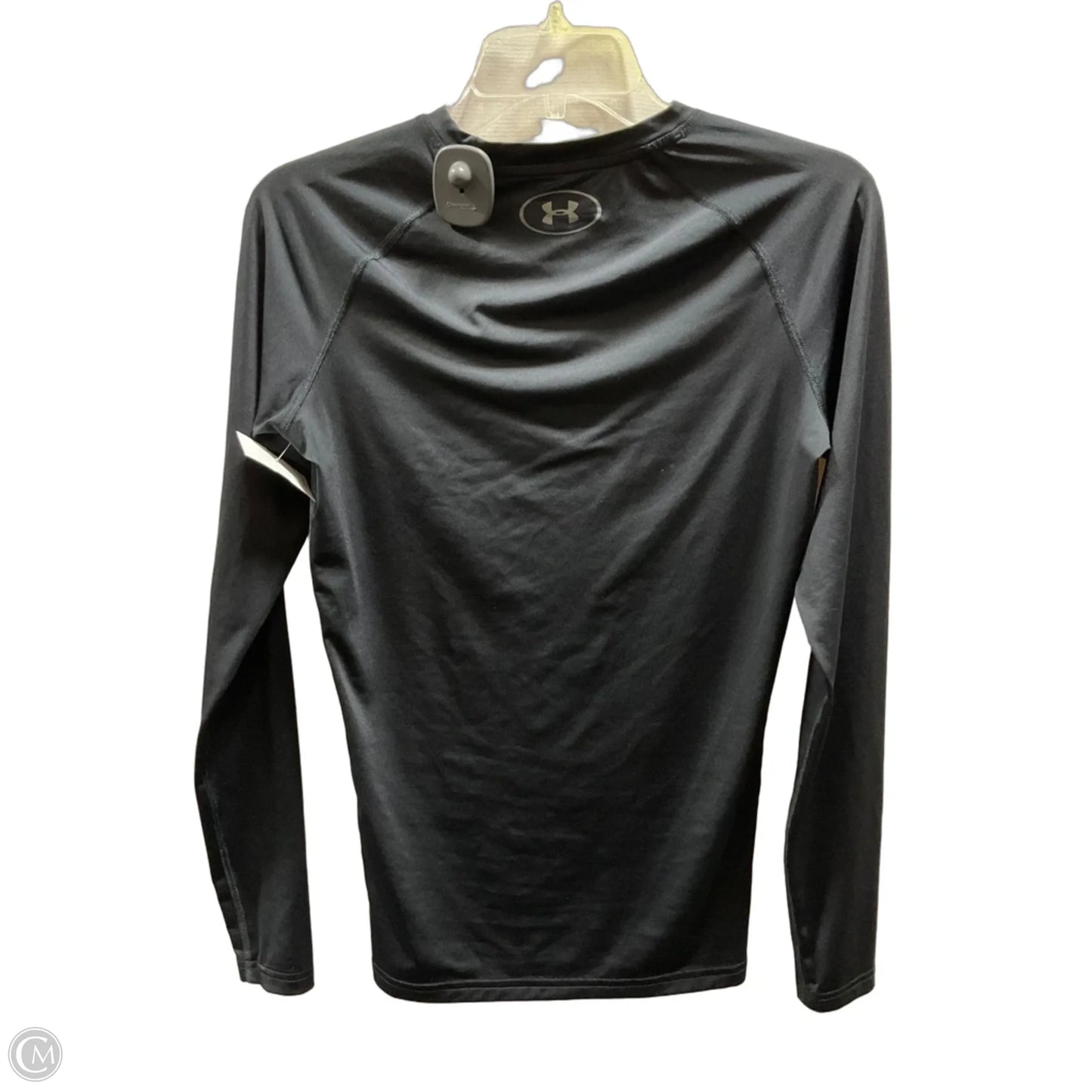 Athletic Top Long Sleeve Crewneck By Under Armour In Black, Size: Xs