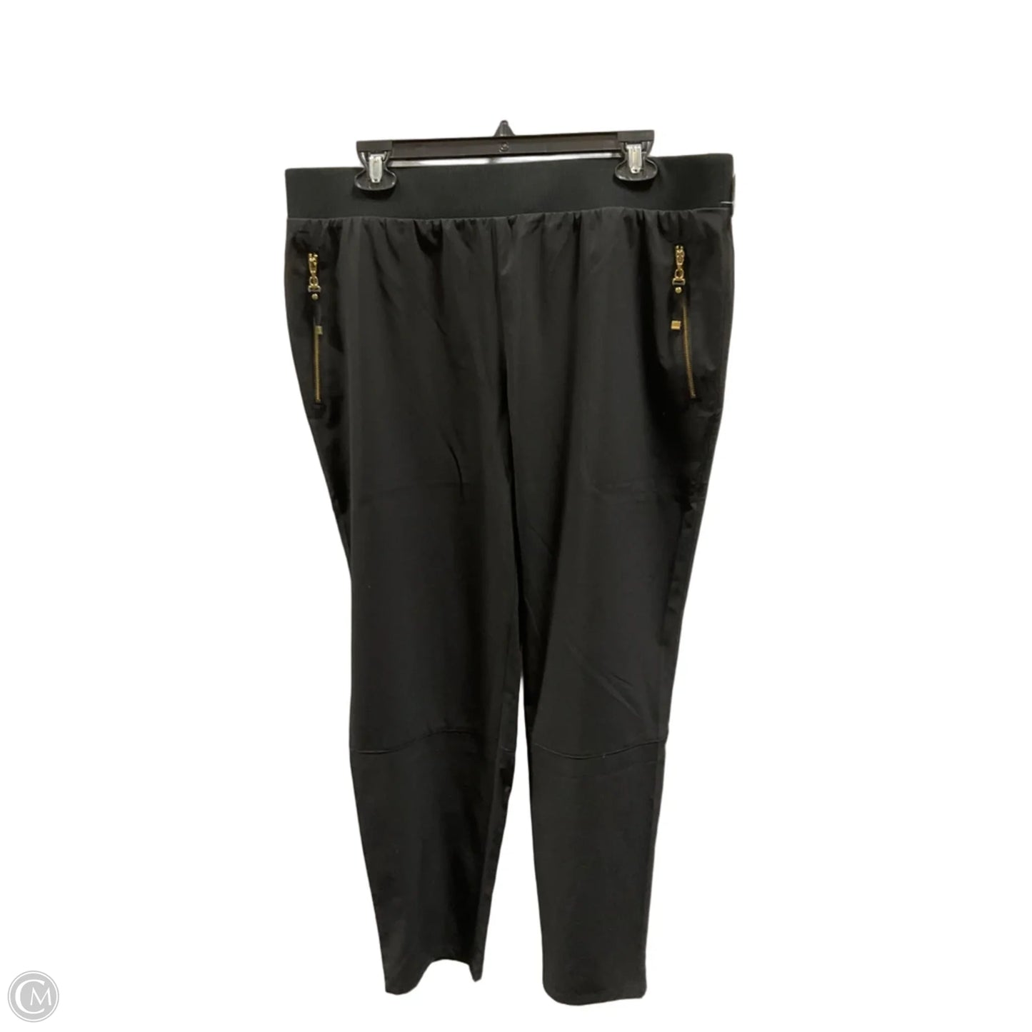 Athletic Capris By Zenergy By Chicos In Black, Size: L