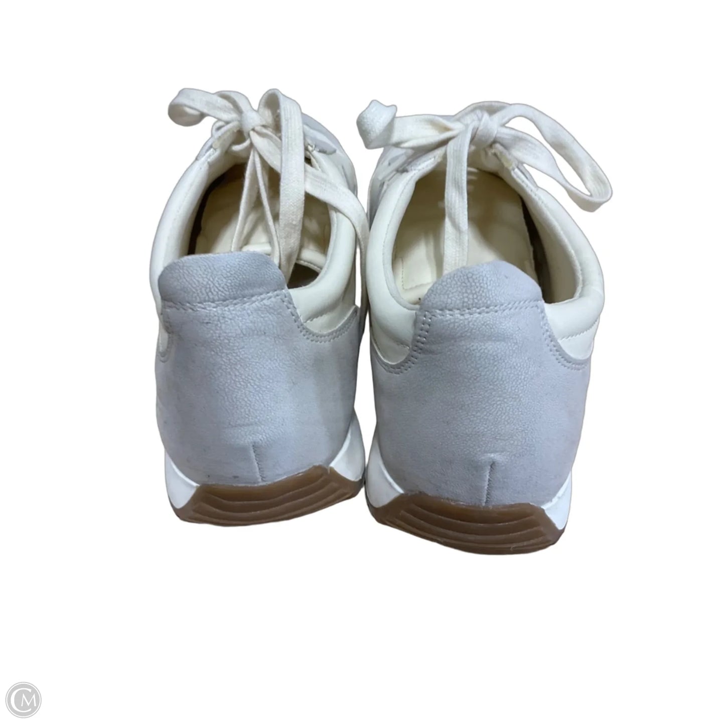 Shoes Sneakers By Mia In Cream, Size: 10