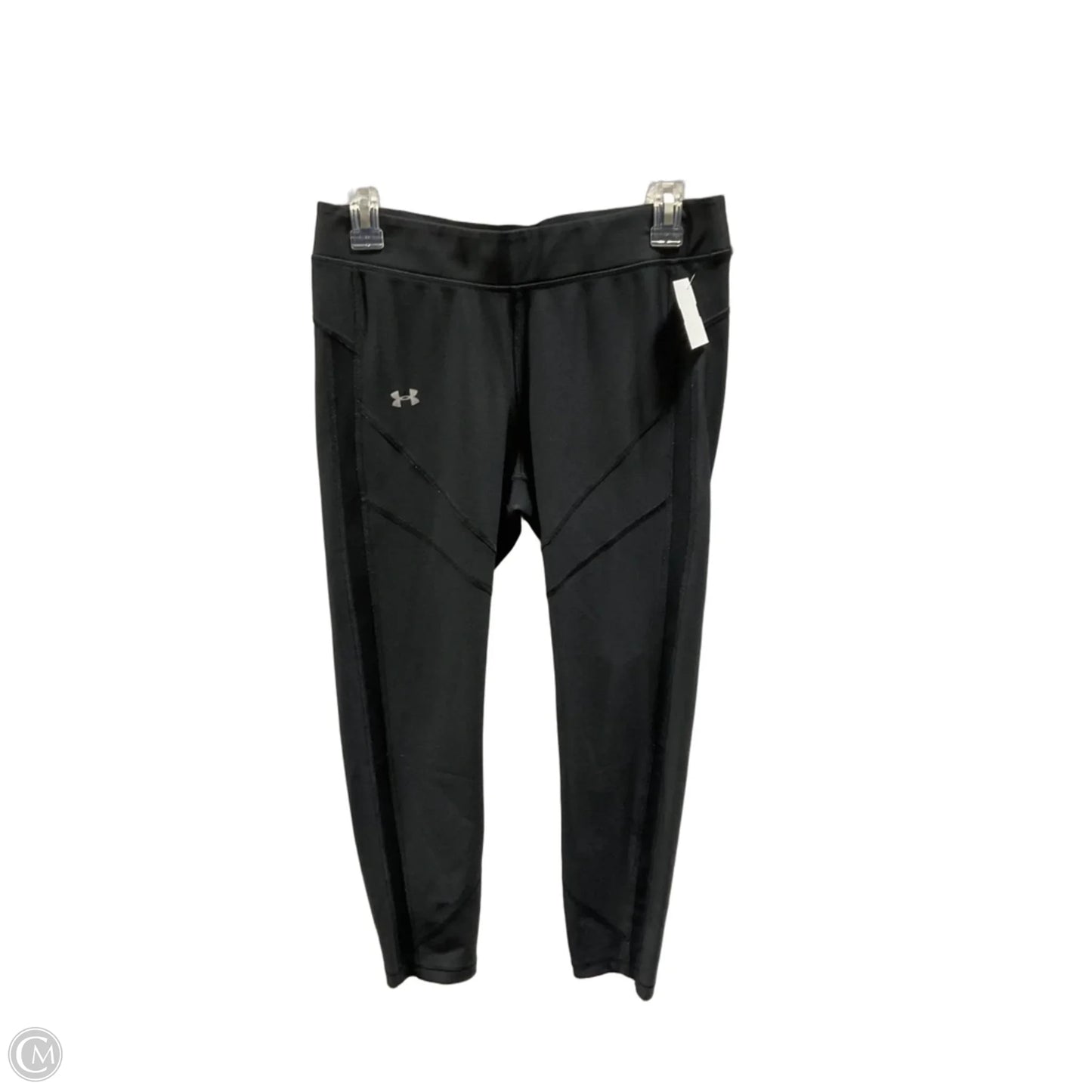 Athletic Capris By Under Armour In Black, Size: L