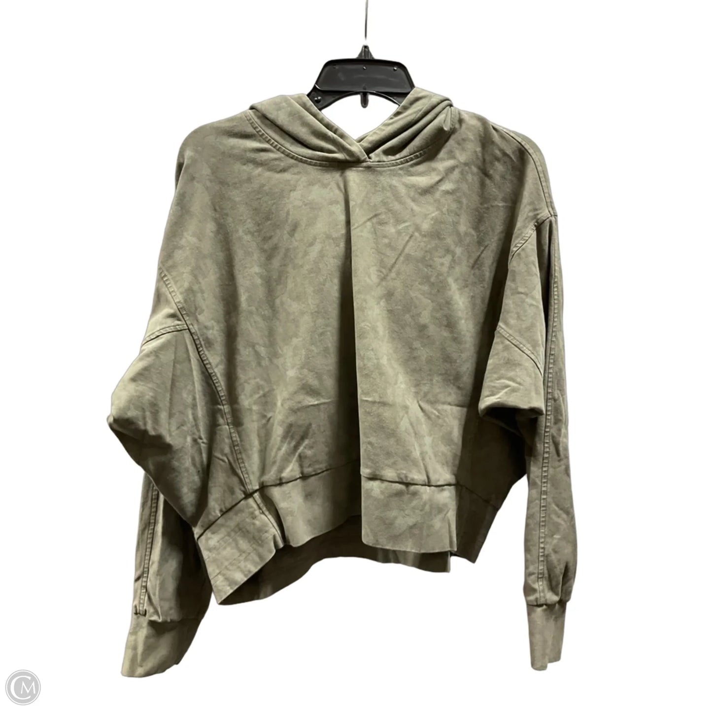 Sweatshirt Hoodie By Athleta In Camouflage Print, Size: L