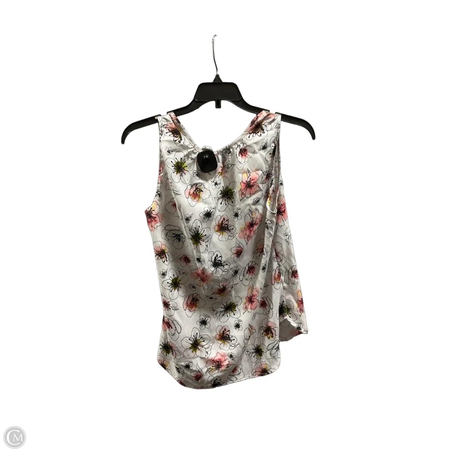Top Sleeveless By Ann Taylor In Floral Print, Size: M