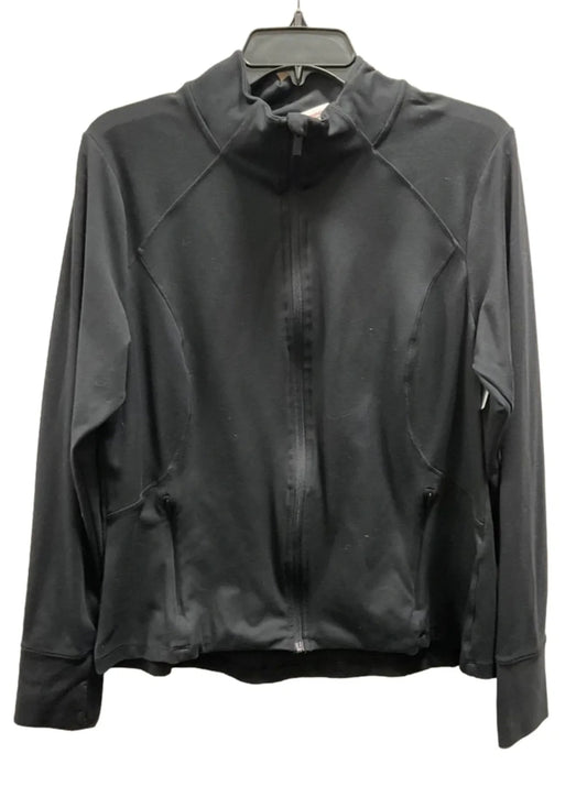 Athletic Jacket By All In Favor In Black, Size: Xl