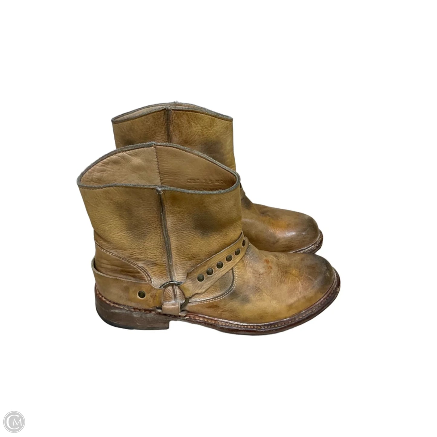 Boots Ankle Flats By Bed Stu In Brown, Size: 7.5
