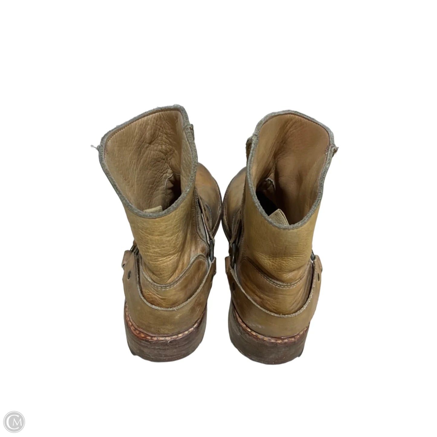 Boots Ankle Flats By Bed Stu In Brown, Size: 7.5