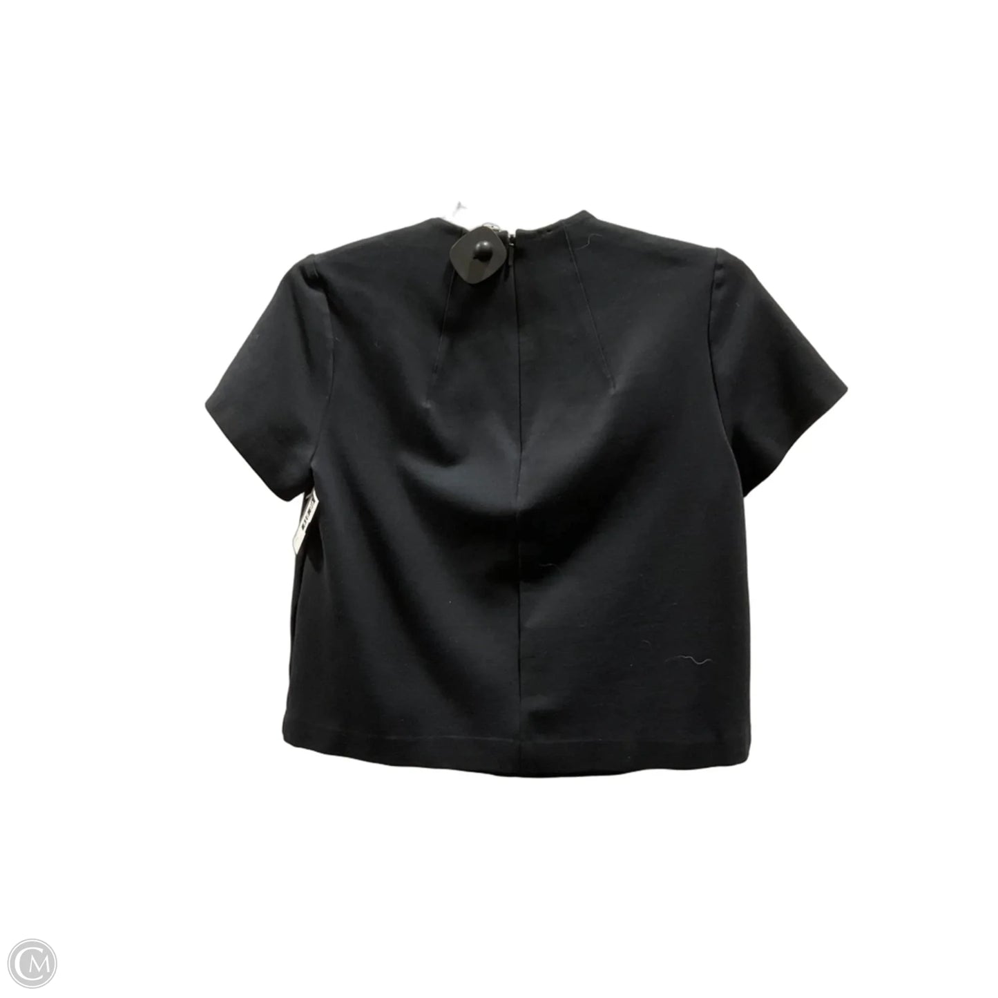 Top Short Sleeve By Spanx In Black, Size: S
