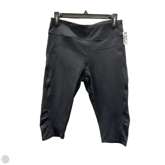 Athletic Leggings By Calvin Klein In Black, Size: L