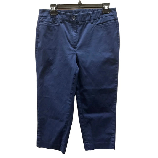 Capris By Talbots In Blue, Size: 6