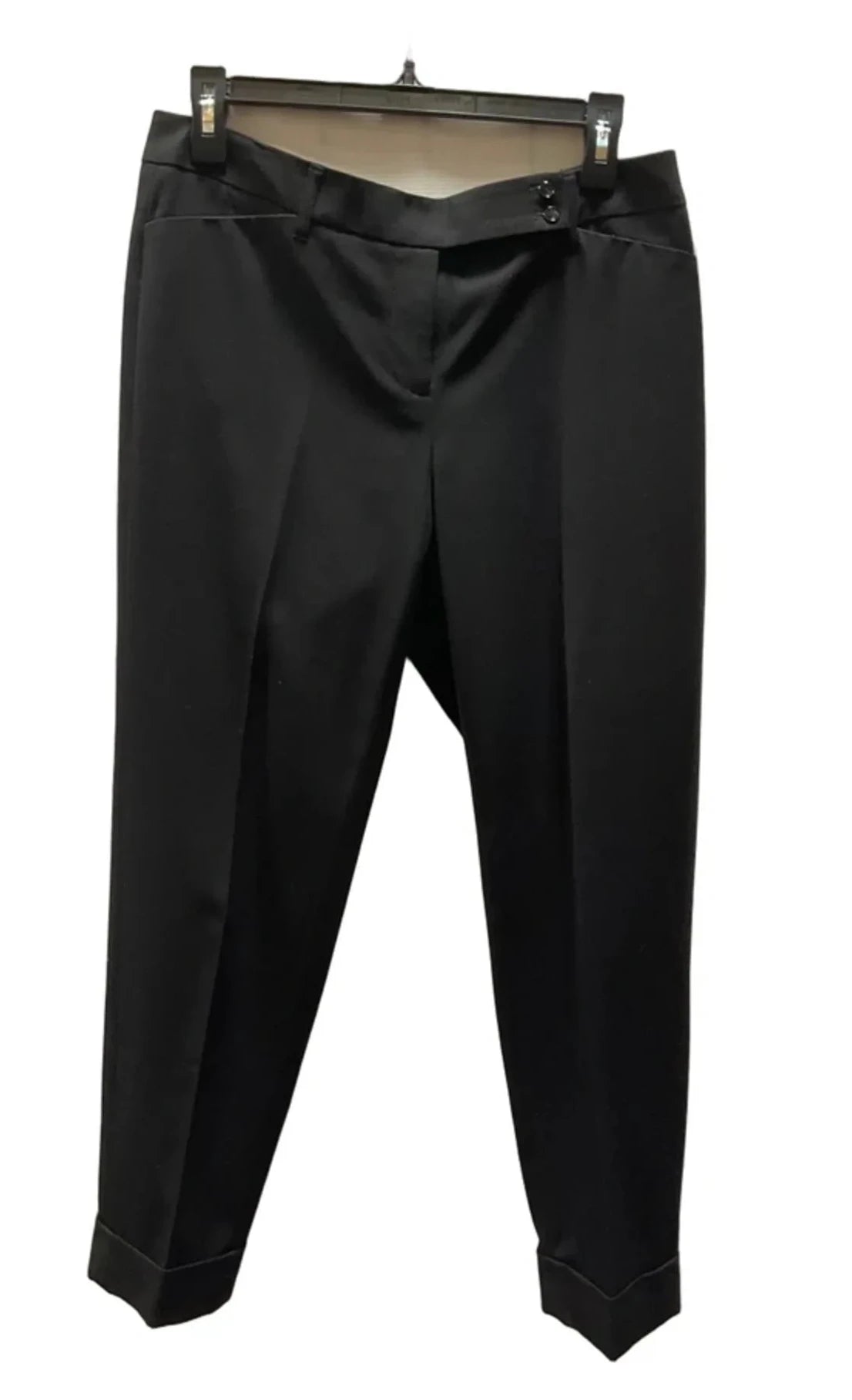 Pants Cropped By White House Black Market In Black, Size: 6