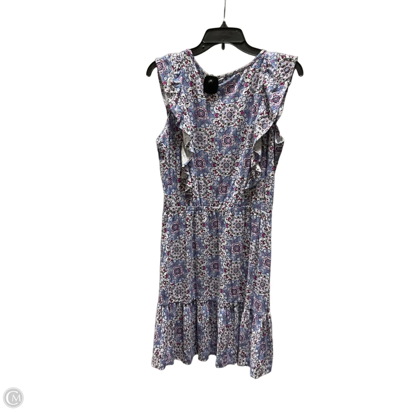 Dress Casual Midi By Loft In Purple, Size: M