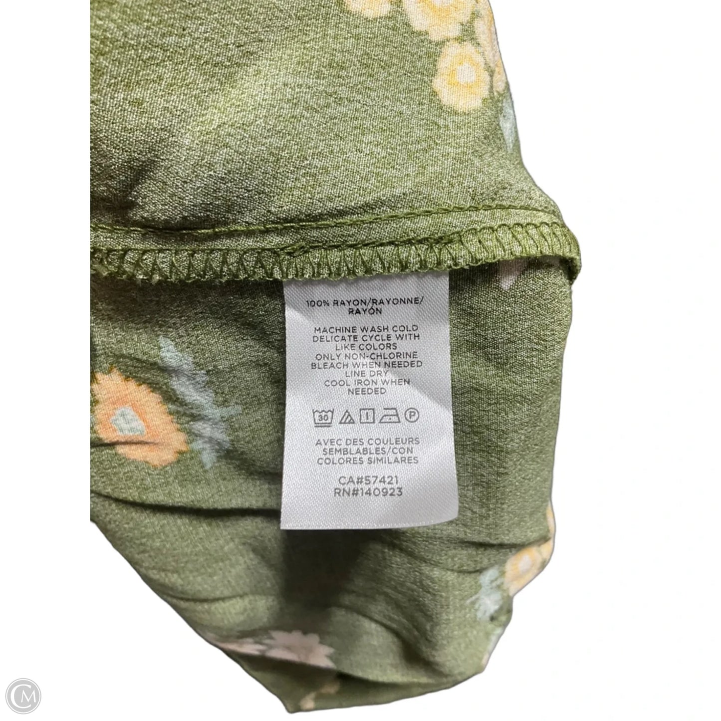 Dress Casual Midi By Loft In Green, Size: M