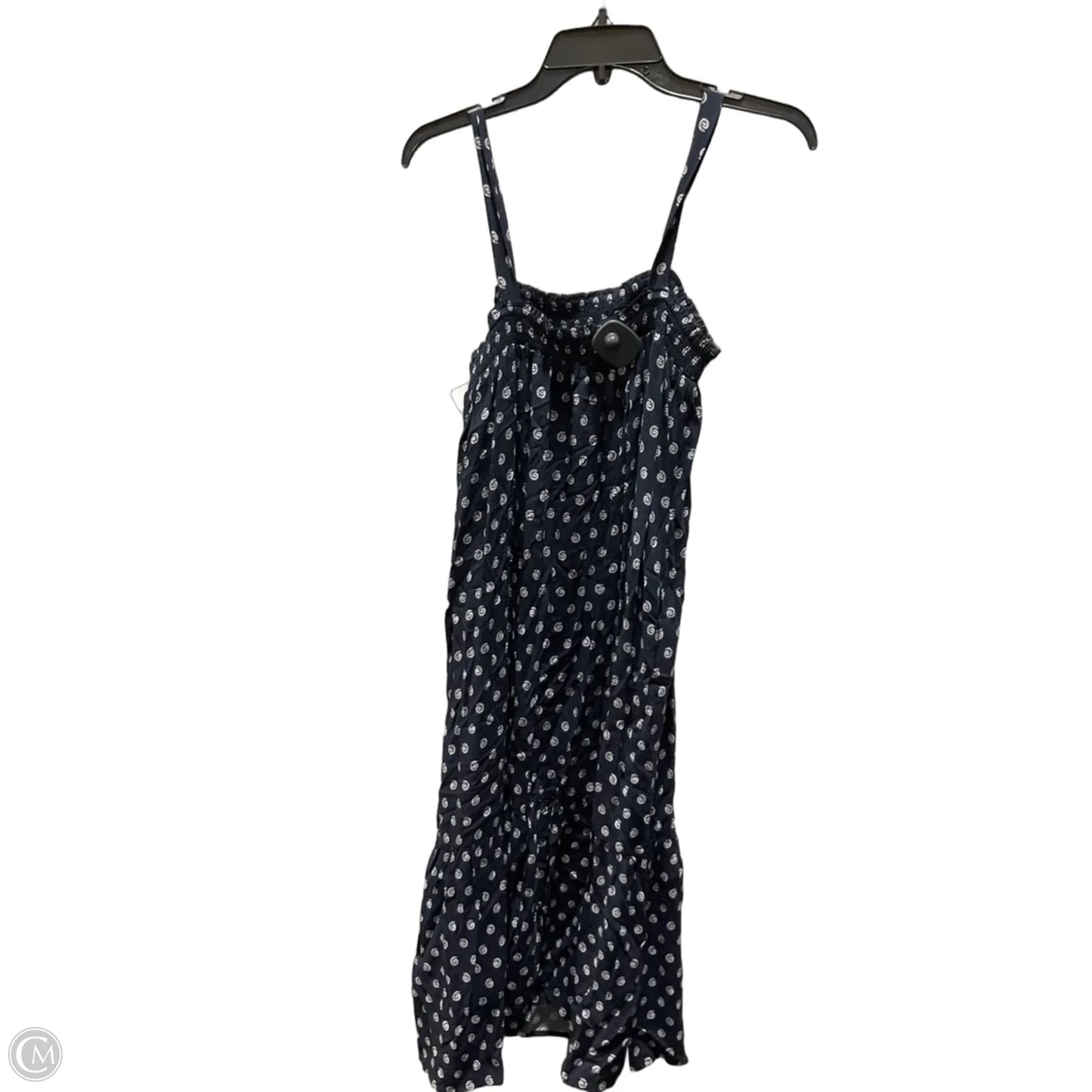 Dress Casual Midi By Loft In Navy, Size: M