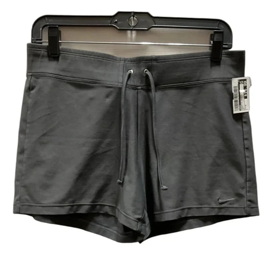 Athletic Shorts By Nike In Grey, Size: M