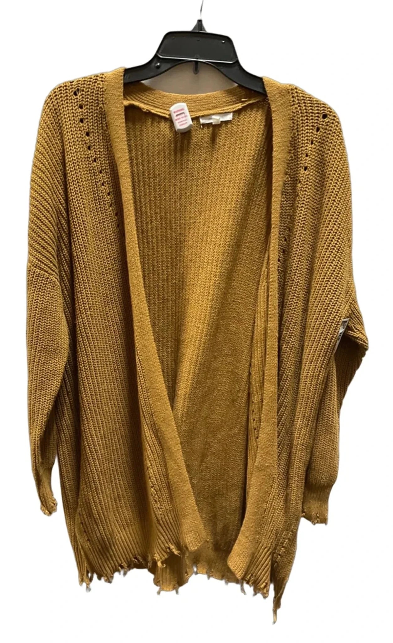 Cardigan By Maurices In Yellow, Size: L